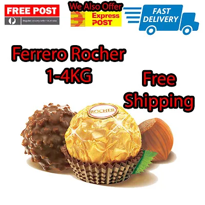 1kg - 4kg Ferrero Rocher Hazelnut Fine Wafer Milk Chocolate Great Birthday Sweet • $62.41