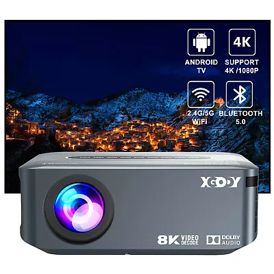 12000 Lumen Projector 1080P 4K Video Home Theater Cinema HDMI Phone Android TV • $124.99