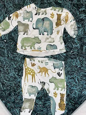 Jungle Print Baby Next Outfit 3-6 Months • £5