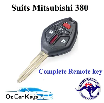 $66 • Buy Mitsubishi 380 Remote Transponder Key Less Fob 2005 2006 2007 2008