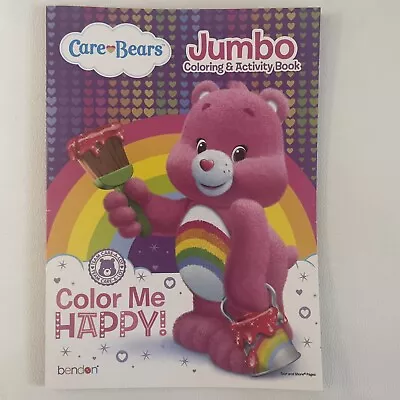 Care Bears Jumbo Coloring & Activity Book New Vintage Style Color Me Happy! • $6.25