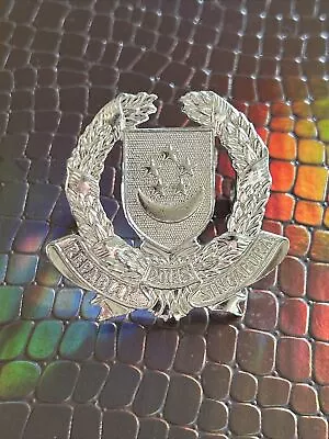 Obsolete Singapore Police Badge Staybrite • £10