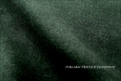 £7.99 • Buy Dark Grey Wool Blend Heavy Luxury Melton Made In Italy For Giorgio Armani   D165
