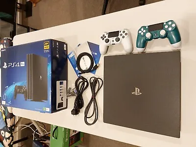 $330 • Buy Playstation 4 Pro 1TB Console In Box With Extra Controller