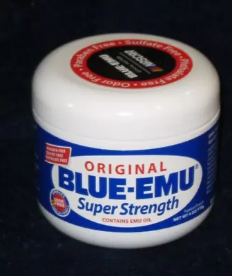 $12.95 • Buy Blue-EMU Super Strength Muscles & Joints Pain Relief 4oz.