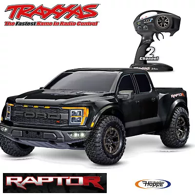 Traxxas TRX101076-4BLK Ford Raptor-R 4x4 Vxl Black 1/10 Pro-Scale Brushless Rtr • £456.44