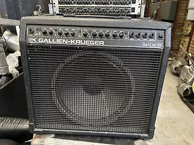 Gallien Krueger Backline 100 2 Channel  Guitar Amplifier • £250