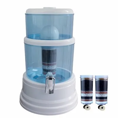 Aimex Benchtop Water System 16L Purifier 8 Stage With 3 Water Filter Cartridge • $122.99