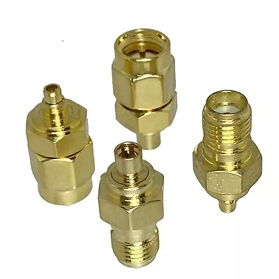 Adapter Connector SMA To MMCX Male Plug & Female Jack RF Coaxial Terminals • $1.76