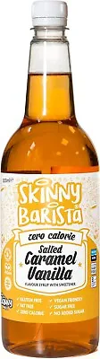 Skinny Food Co Salted Caramel Vanilla Syrup 1L • £8.99