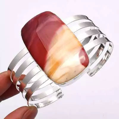 Mookaite Jasper Ethnic Handmade Adjustable Bangle Jewelry 49 Gms AB 11194 • $3.99