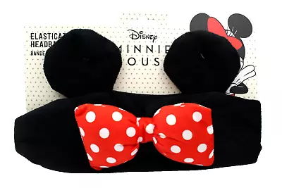 Disney Minnie Mouse Elasticated Hairband Headband Adult OSFM Mad Beauty • $11.66