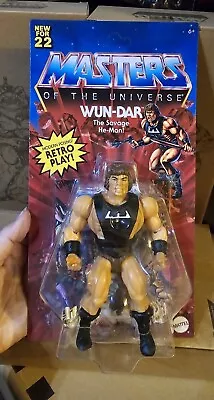 Masters Of The Universe Origins Wun-Dar Exclusive New Unopened Box • $34.99