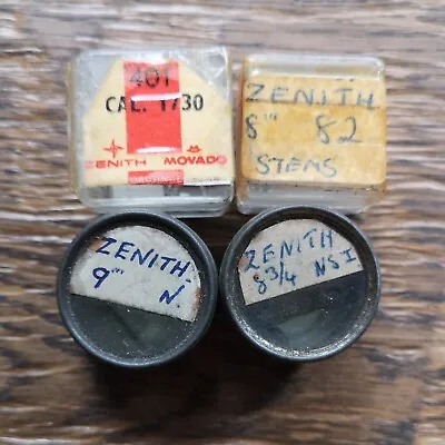 Lot Of Vintage New Old Stock Zenith Watch Stems Parts Good Quantity (CM102) • £29.99