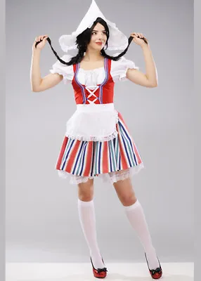 £48.49 • Buy Adult Womens Dutch Girl Costume