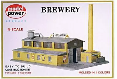 Model Power 1509 N Scale Lowenbrau Brewery Building Kit • $22.93