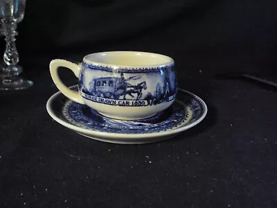 B&O Railroad Demitasse Cup And Saucer Scannells Lamberton • $20.99