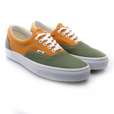 New Vans Era Golden Coast Bronze Green Golden Oak Canvas Trainers Uk 3.5 / 5 • £34.90