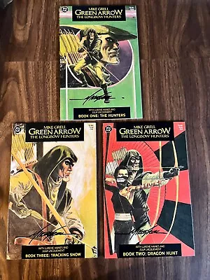 Green Arrow Longbow Hunters 1-3 (1987) Signed By Mike Grell DC COMICS • $75