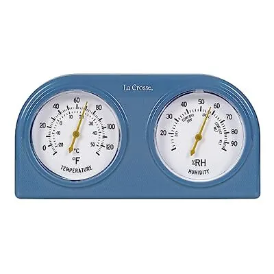 Weather Station Thermometer And Humidity Gauge Indoor Analog Monitors 5 Levels • $7.69