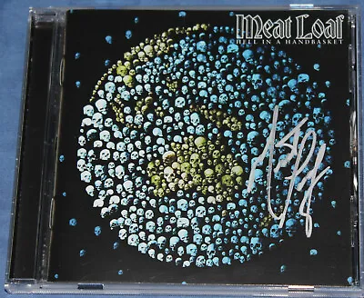 Meat Loaf CD Hell In A Handbasket SIGNED Autogramm Signiert Australian Edition • £76.88