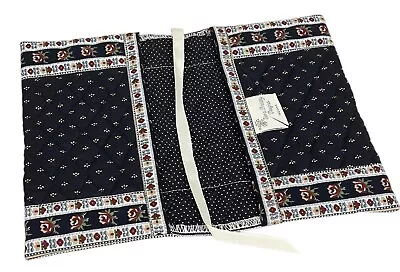 Vera Bradley Vintage Sample Black Book Cover • $24.49