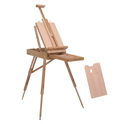 £47.99 • Buy HOMCOM Tripod Art Easel Wooden Drawing Board Workstation Folding French Sketch