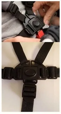 MOUNTAIN BUGGY MB Mini Baby Stroller 5 Point Buckle Harness Clip Strap Part NEW • $24.99