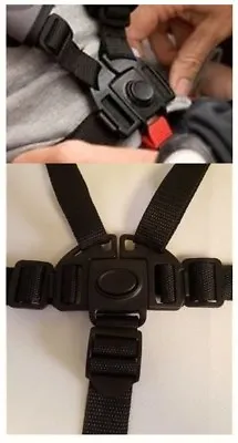 MOUNTAIN BUGGY Terrain Baby Stroller 5 Point Buckle Harness Clip Strap Part NEW  • $24.99