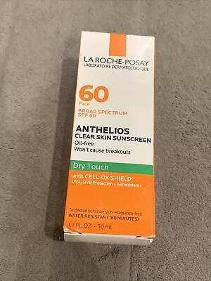 La Roche Posay 60 Face SPF 60 ANTHELIOS Clear Skin Sunscreen 50ml (1.7oz) • $19