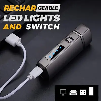Electric Torch Lighter With Micro USB Charging Cable 🔥Buy Two Free Shipping🔥 • £28.94