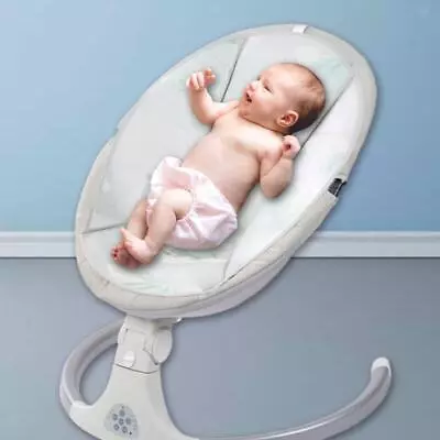 Gray Baby Swing Rocker Seat For Newborns And Infants - Gentle Motion • £11.83