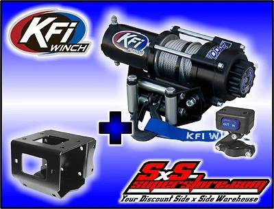 $263.95 • Buy 2000 Lb KFI Winch Combo Polaris Sportsman 550 850 XP & 2011-2018 400 500 570 800