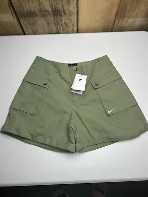 Nike Life Men's Cargo Shorts Woven P44 Light Green FJ7137-386 Size 32 $85 • $84.21