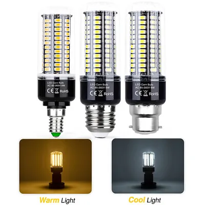 LED Bulb 20W 15W 12W 9W 7W 5W Corn Light 85-265V E26/27 E14 B22 LED Bulb Lamps • $20.29