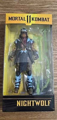 McFarlane Toys Mortal Kombat 11 NIGHTWOLF (Wave 9)  7  Action Figure Shelfwear  • $16.50