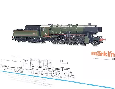 Marklin AC HO 1:87 France SNCF Type 150 Y  HAUSBERGEN  Heavy STEAM LOCOMOTIVE MB • $279.99