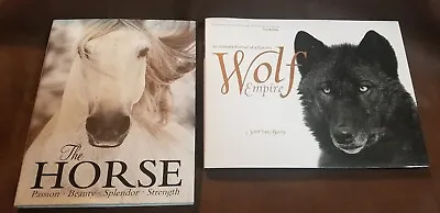 2 Coffee Table Books The Horse & Wolf Empire • $30