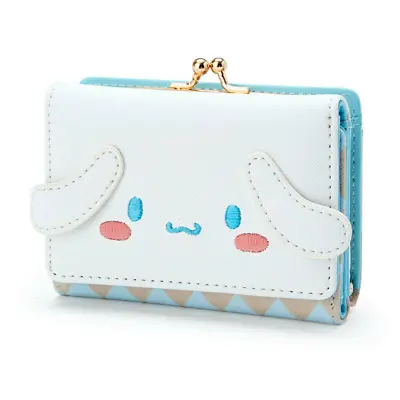 Hot Kawaii Cinnamorolled Melodyed Wallet Girls Plaid Purse Trifold PU Leather • $28.25