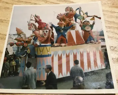 Malta  Carnival  Float  Procession  Early Full Colour  Photograh  1960 9/9cm • £29.99