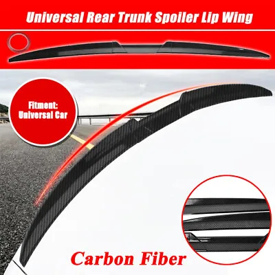 Car Rear Trunk Window Spoiler Wing Lip Trim For Volvo S40 S60 S80 V40 V50 • $38.95