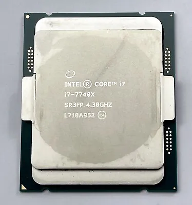 Intel Core I7-7740X LGA2066 Quad-Core 4.3GHz 8MB CPU Processor SR3FP L718A952 • $53.10