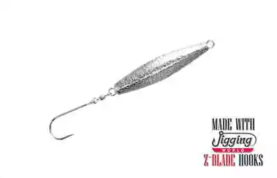 Jigging World Diamond Jig Chrome Silver Hammered 1pc (free Shipping Within Us) • $8.99