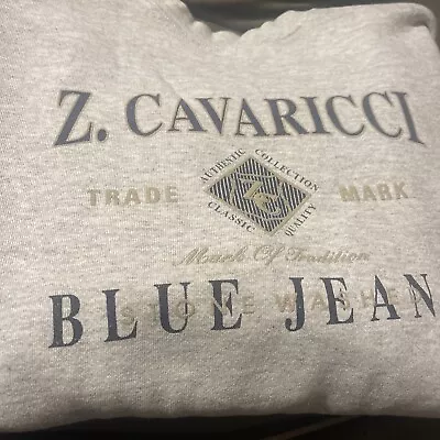 Vintage Z CAVARICCI Sweatshirt Gray XL  • $49.99