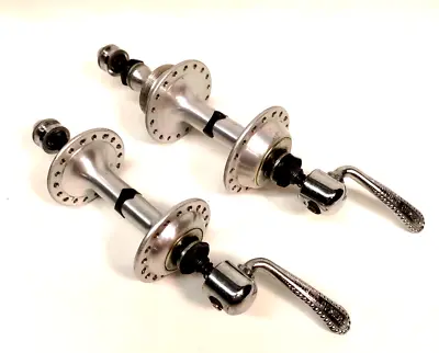 Miche Italy 'Competition' Alloy 36H 100-126mm 5-6-Spd Hubset L'Eroica - Used - • $70