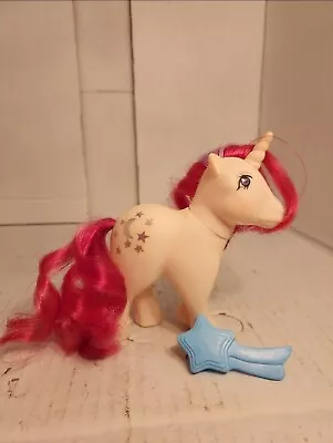 Vintage 1983 My Little Pony G1 MLP Moondancer Unicorn With BRUSH Moon Dancer • $29.50