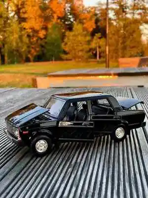 VAZ 2107 LADA 1500 Russian Soviet Car Scale 1/24 Collectible Diecast Metal Model • $61.90