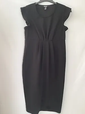 £9.99 • Buy New Look Maternity Ladies Black Dress Size 14 Party Occasion