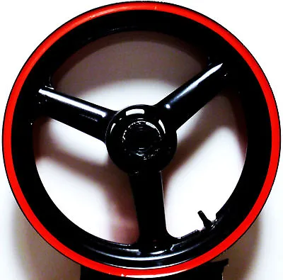 Reflective Motorcycle Car Rim Stripes Wheel Decal Tape Yamaha Honda Suzuki Ninja • $16.49