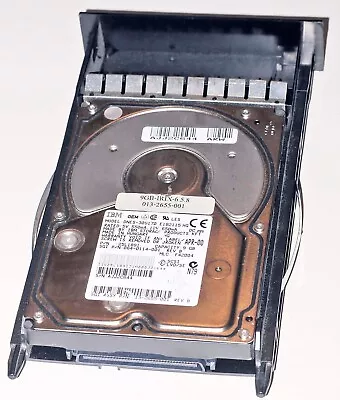 IBM Model: DNES-309170 E 182115 HG Hard Drive 9GB SCSI In Tray From SGI Computer • $45